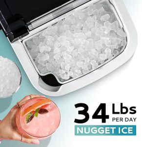 34lbs per day ice machine