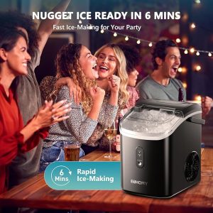 Auto cleaning ice machine