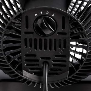 Compact desktop air fan