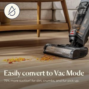 Dedicated dry vacuum mode