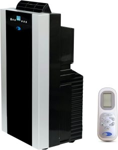 Dual hose AC unit