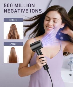 Hair dryer with diffuser