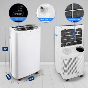Portable home air conditioner