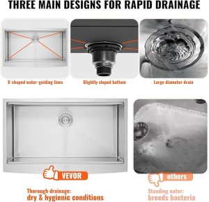 Prep kitchen utility sink