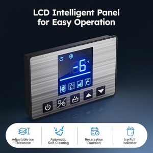 Self cleaning ice system