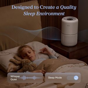Sleep mode air cleaner