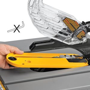 DEWALT 15 amp table saw