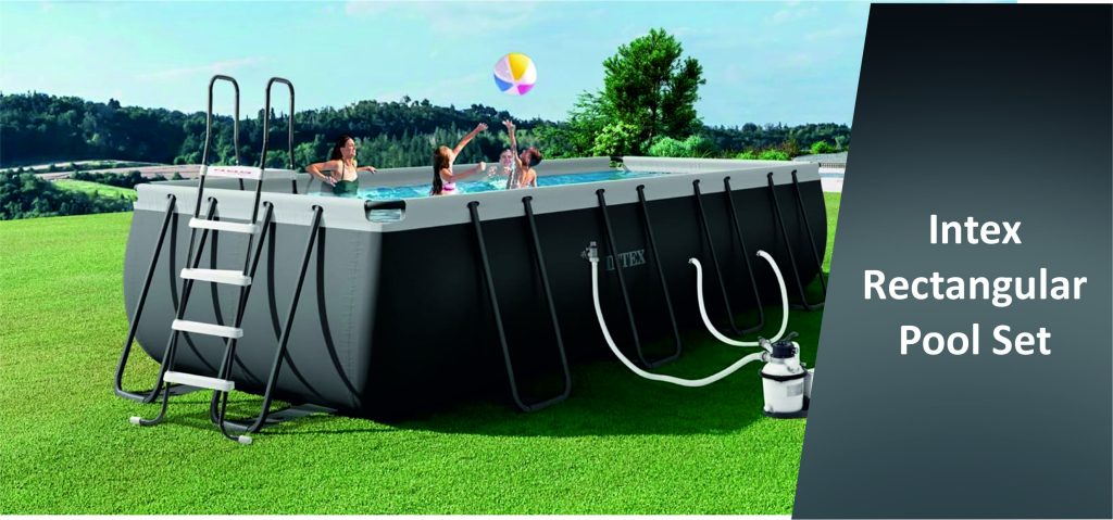 Intex Rectangular Pool Set