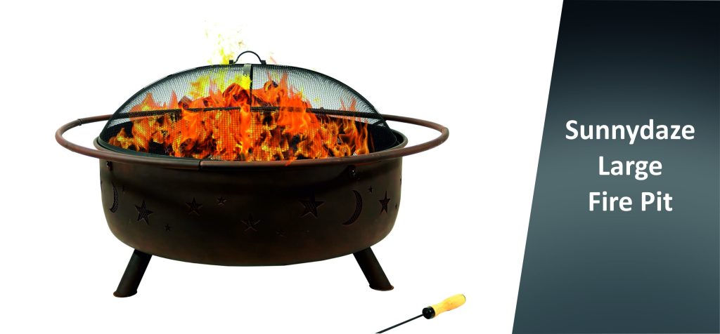 Sunnydaze Large Fire Pit