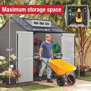 backyard storage organizer shed