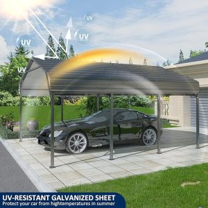 carport with base structure