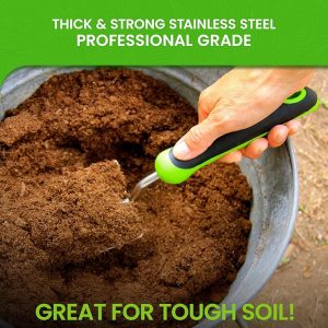 ergonomic grip garden tool