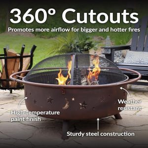 heavy duty fire pit
