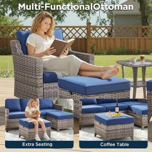 patio fire pit table set
