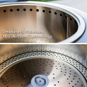 patio wood burning fire pit