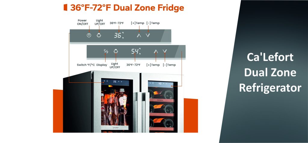 Ca'Lefort Dual Zone Refrigerator