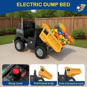 Electric Dump Bed Truck