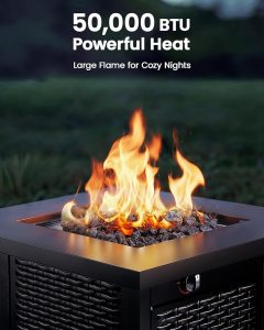 Propane Fire Pit Table