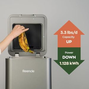 quiet food waste composter