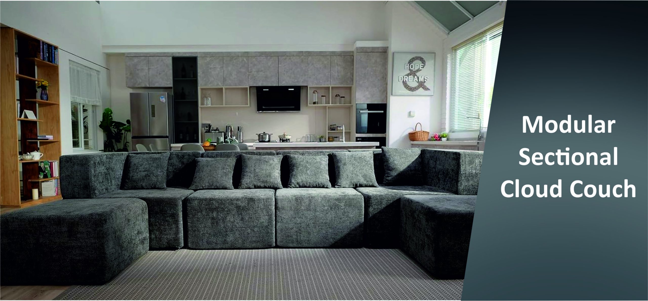 Modular Sectional Cloud Couch