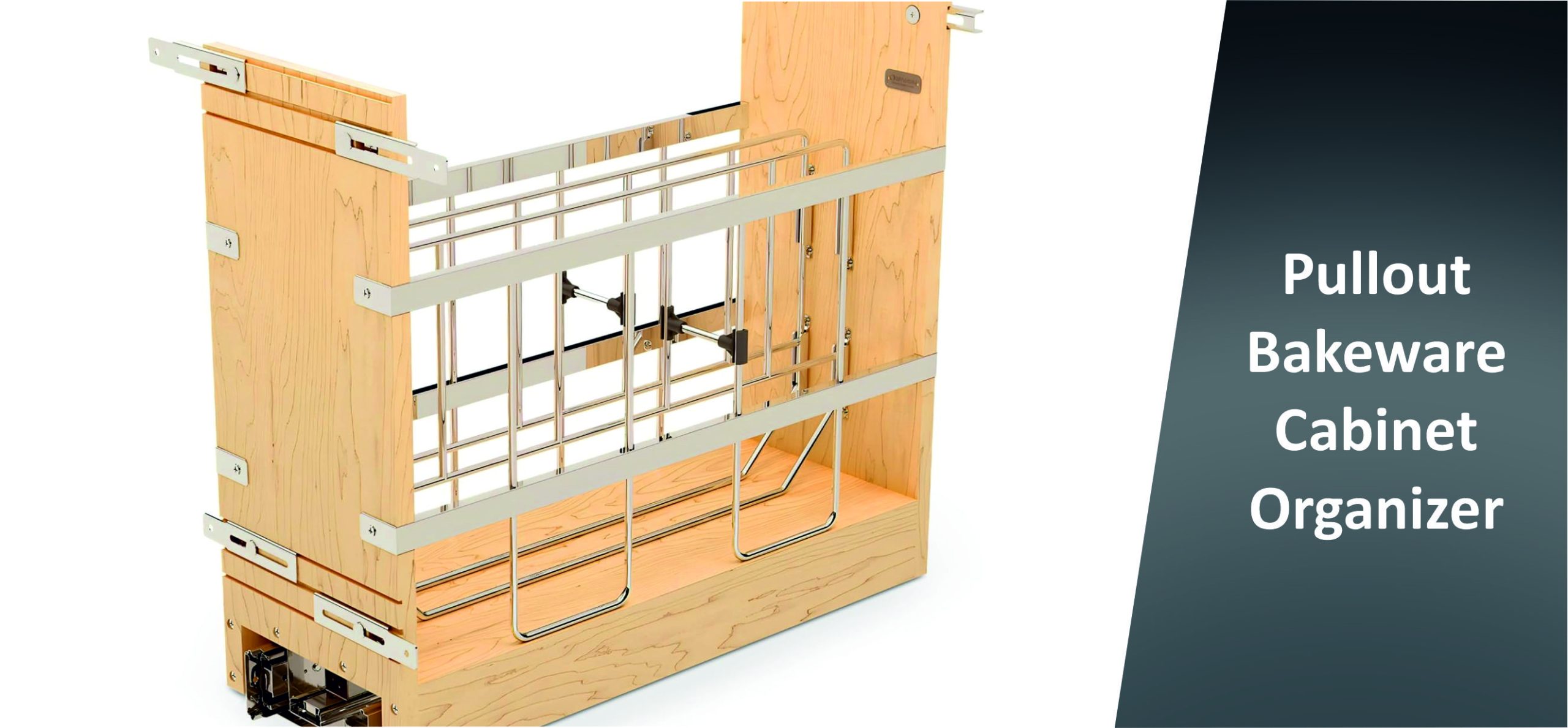 Pullout Bakeware Cabinet Organizer