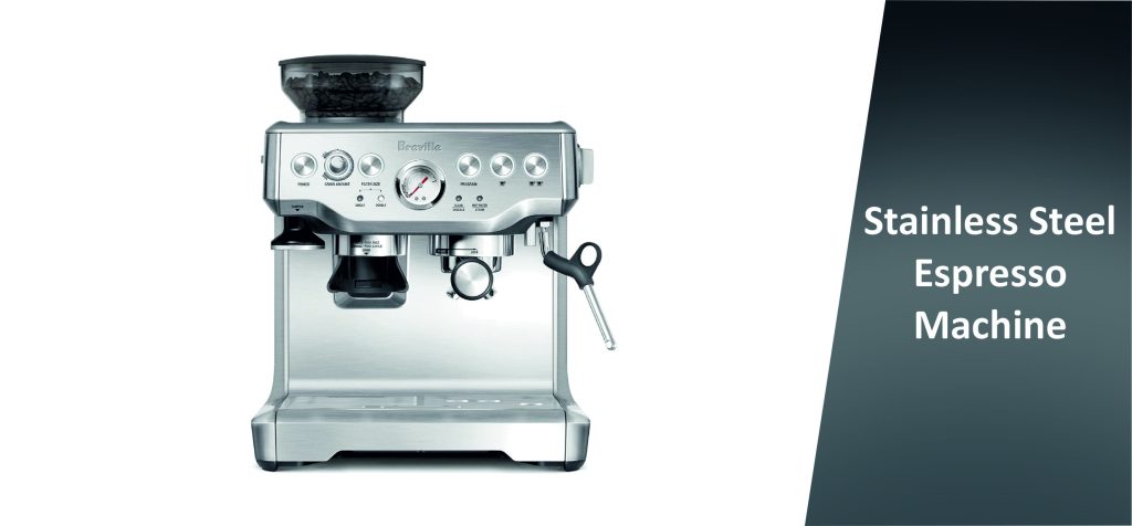 Stainless Steel Espresso Machine