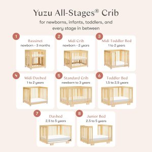 adjustable nursery crib