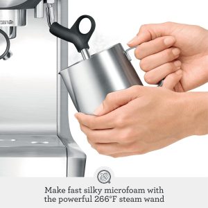 brushed stainless espresso