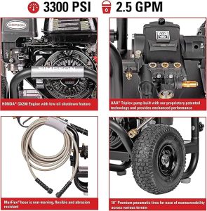 gas powered washer