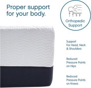 plush memory foam bed