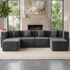 six seater sofa set