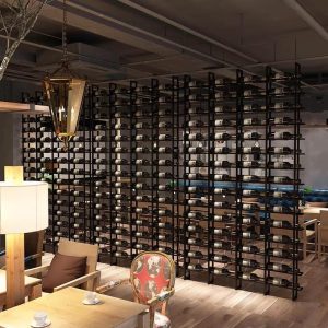 wine cellar storage rack