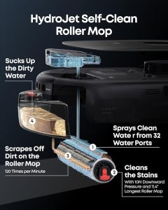 AI obstacle avoidance vacuum