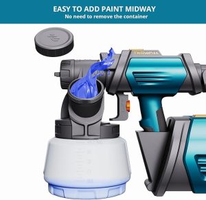 HVLP spray paint gun