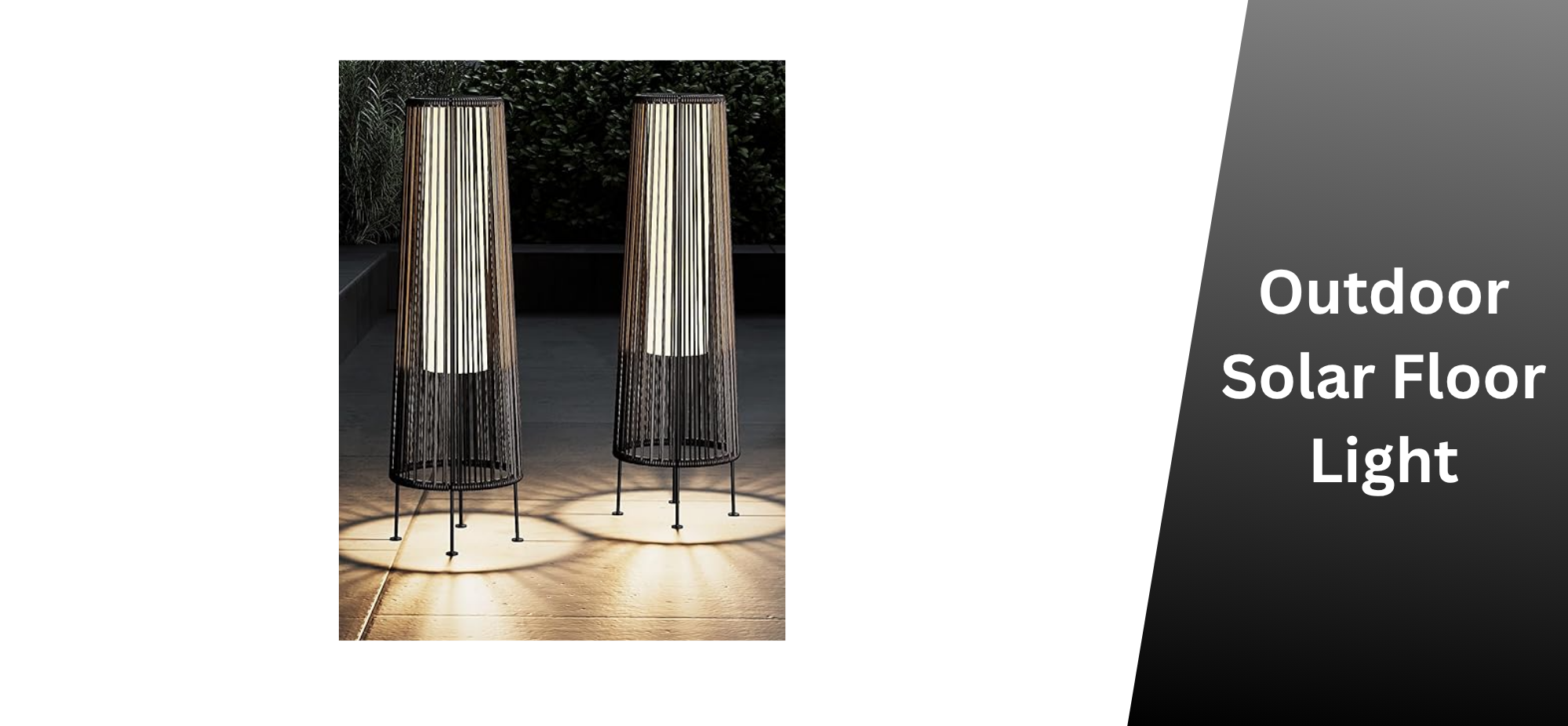 Outdoor Solar Floor Light