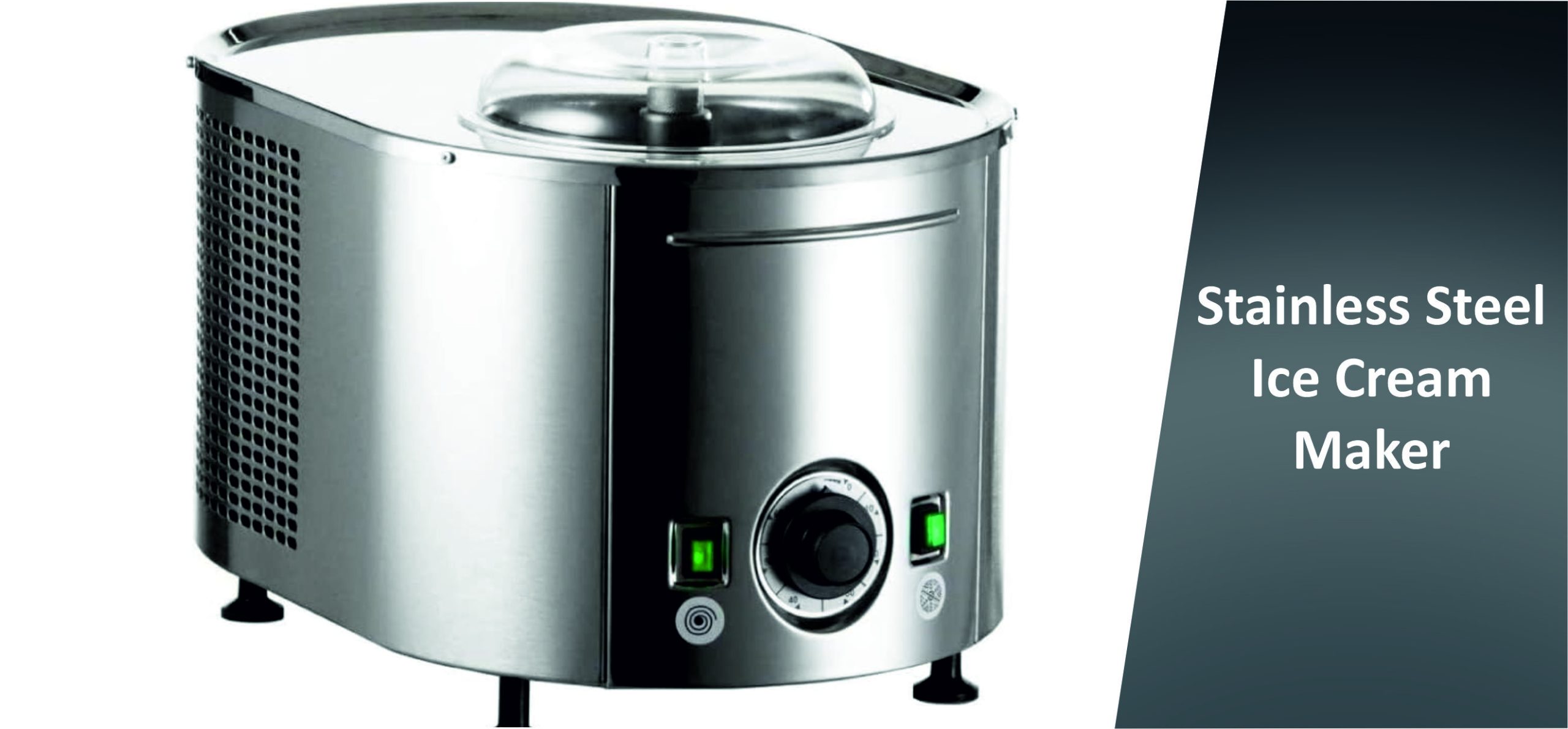 Stainless Steel Ice Cream Maker