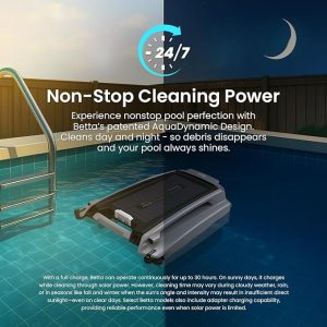continuous pool cleaning robot