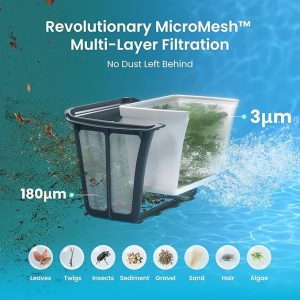 dual filtration pool cleaner