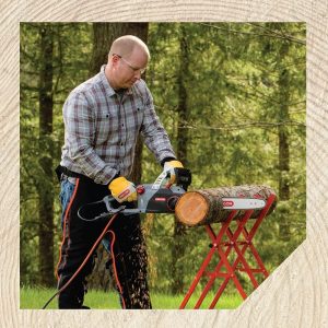 low kickback electric chainsaw