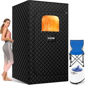 sauna with steamer