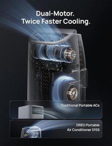 smart bedroom AC unit