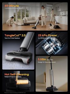 tangle free vacuum mop