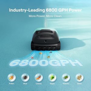 waterline robotic pool cleaner