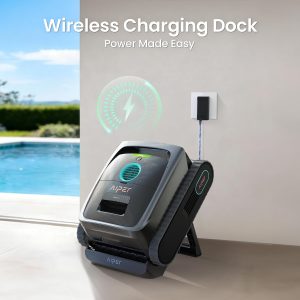 wireless charging pool cleaner