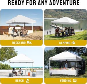 CROWN SHADES pop up tent