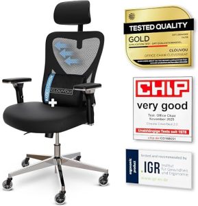 CleverSeat black desk chair