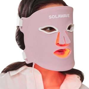 LED light therapy skincare mask