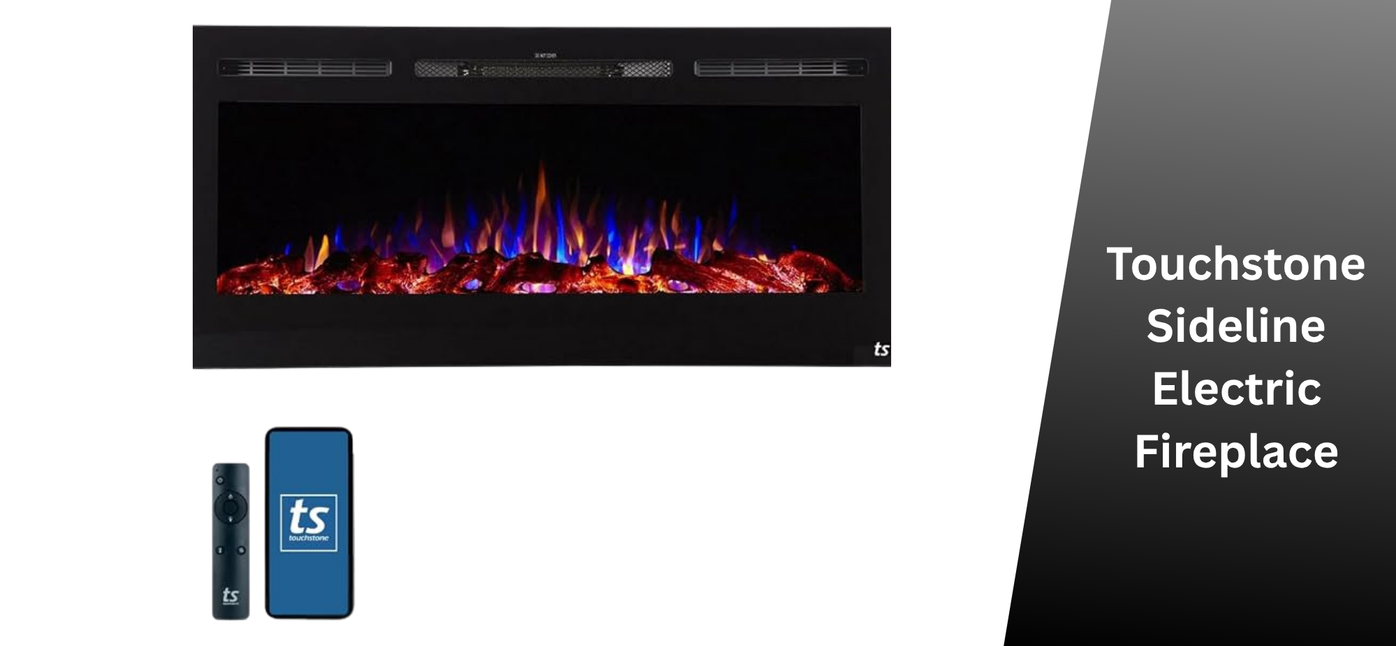 Touchstone Sideline Electric Fireplace