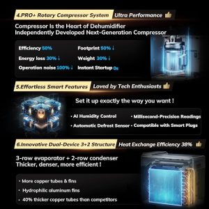 dehumidifier for large spaces